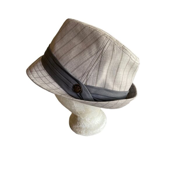 Light Gray Goorin Bros. Men's Fedora Hat Size Large - Picture 1 of 8